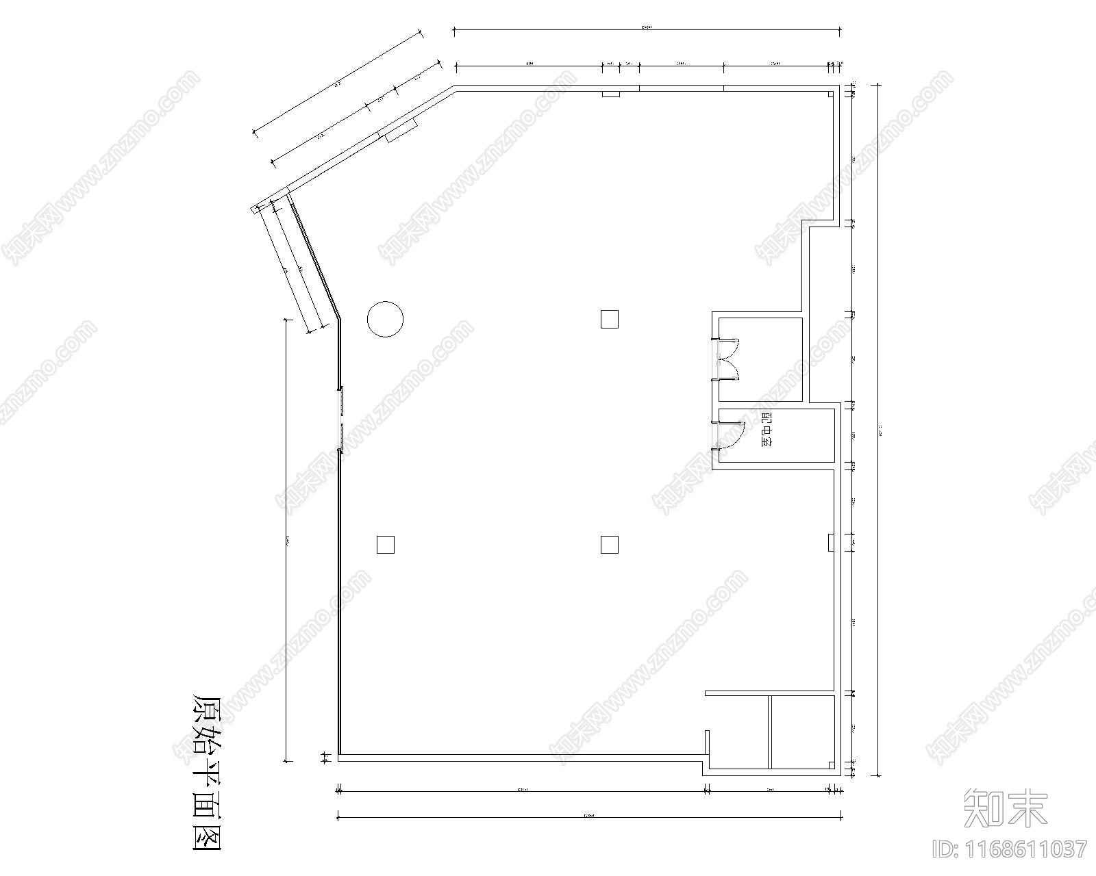 现代其他商业建筑cad施工图下载【ID:1168611037】