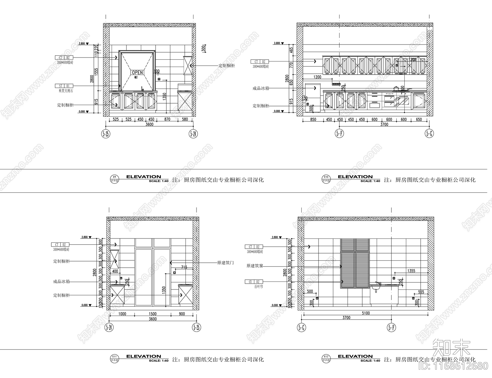 法式欧式整体家装空间cad施工图下载【ID:1168612680】