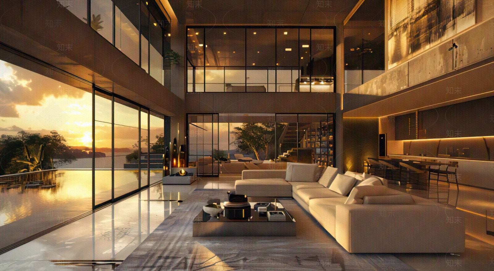 现代客厅贴图下载【ID:1168614194】