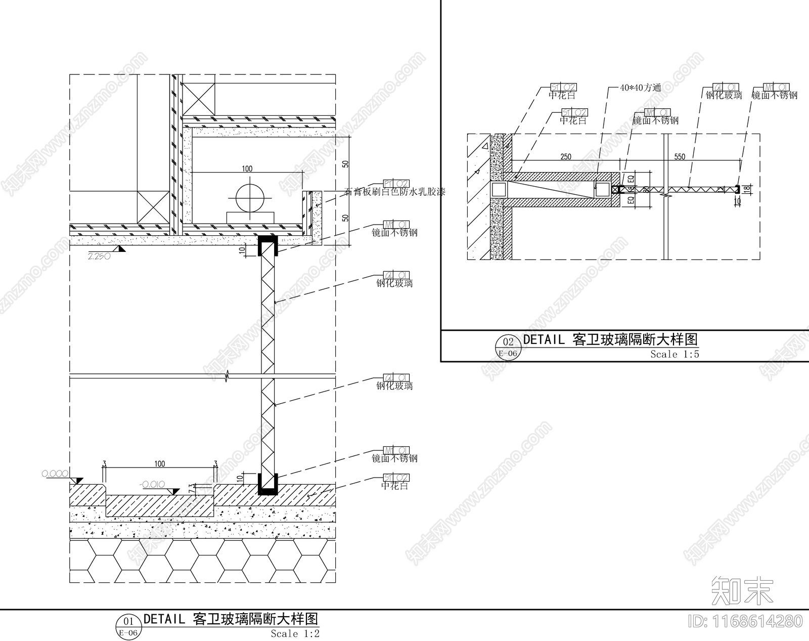 现代轻奢整体家装空间cad施工图下载【ID:1168614280】