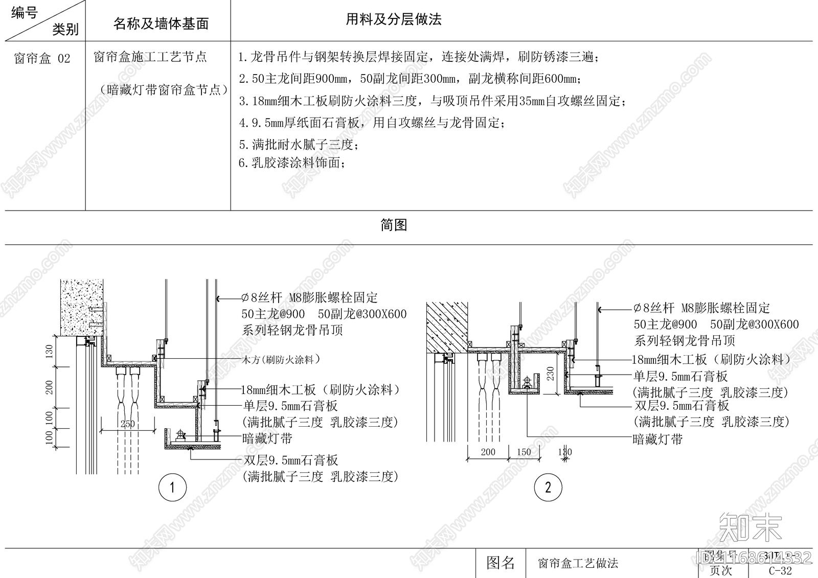 现代新中式建筑工程节点cad施工图下载【ID:1168614332】