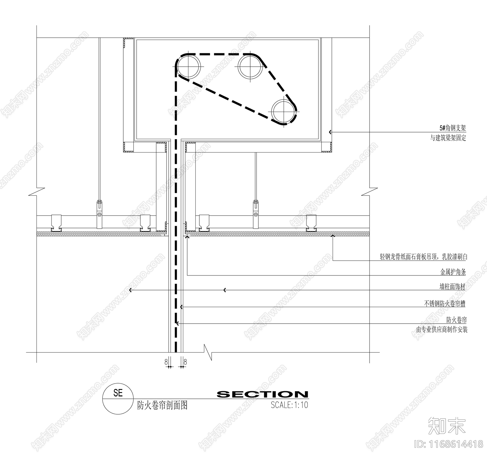 现代墙面节点施工图下载【ID:1168614418】