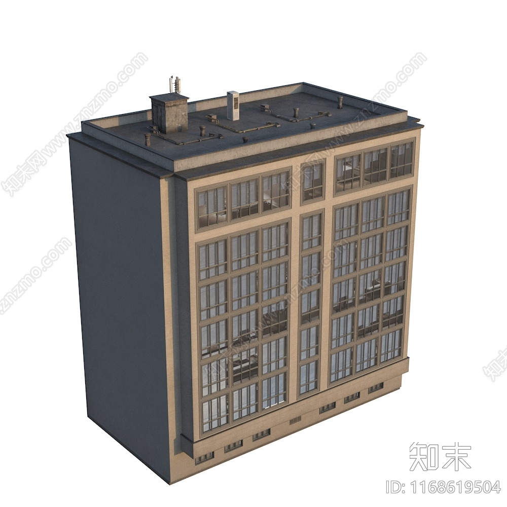 欧式其他商业建筑3D模型下载【ID:1168619504】