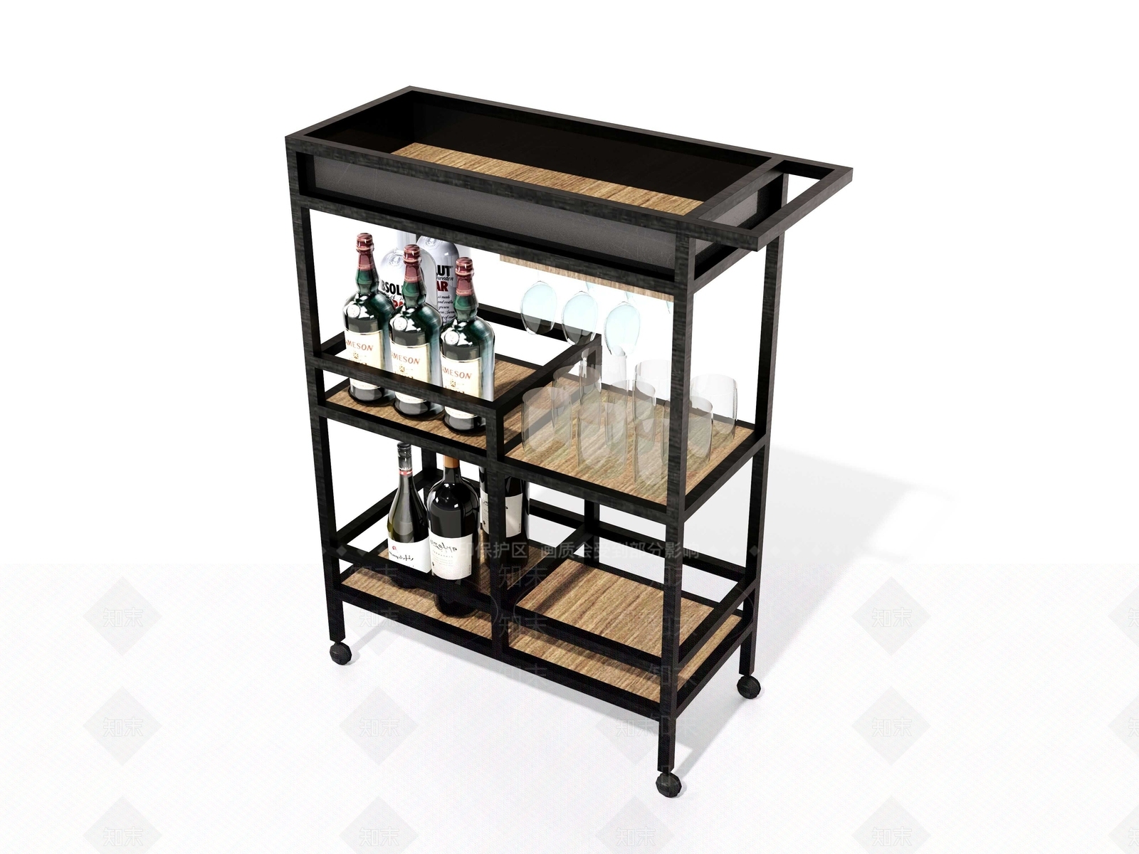 酒具SU模型下载【ID:1168621279】