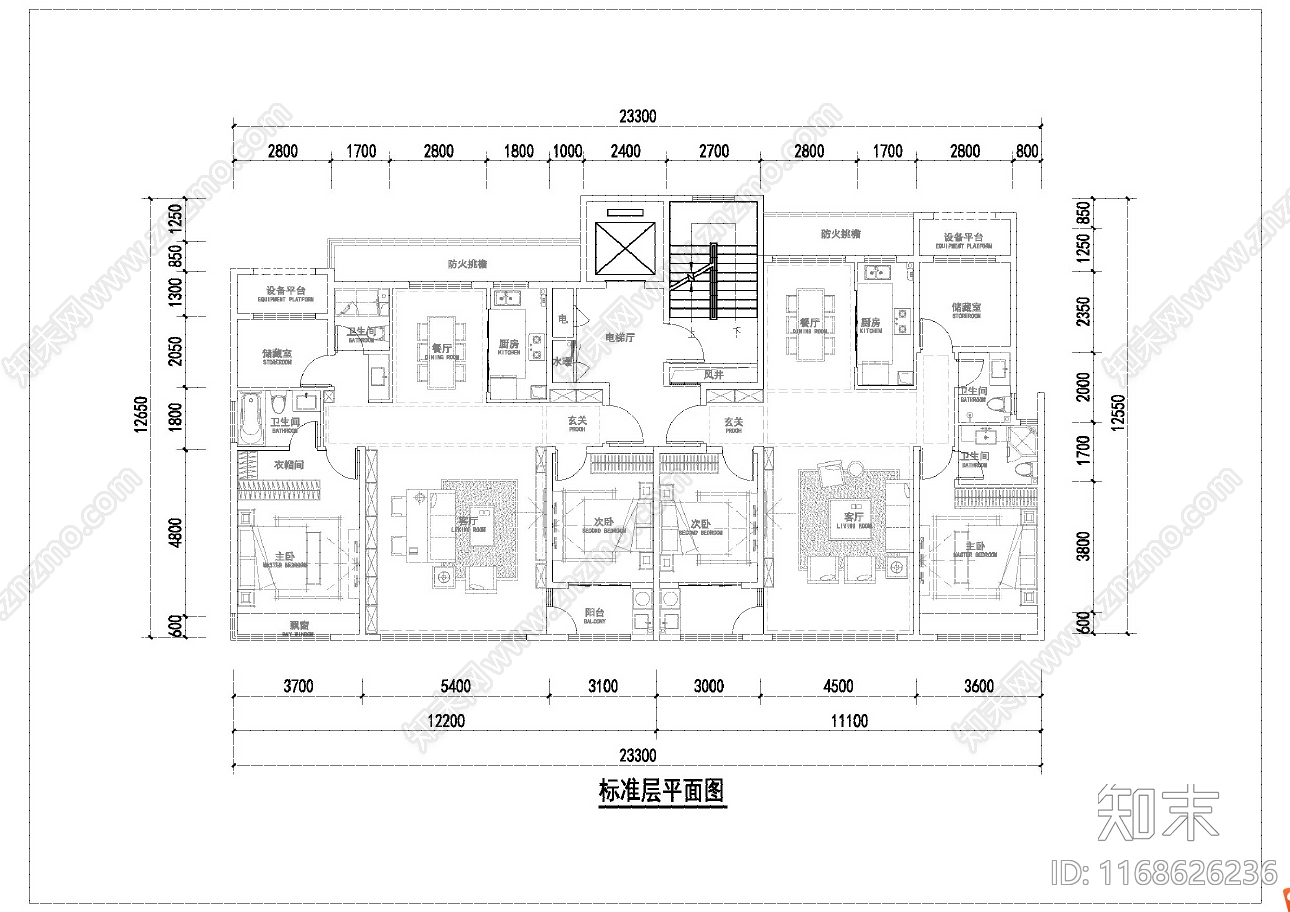 现代综合家具图库施工图下载【ID:1168626236】