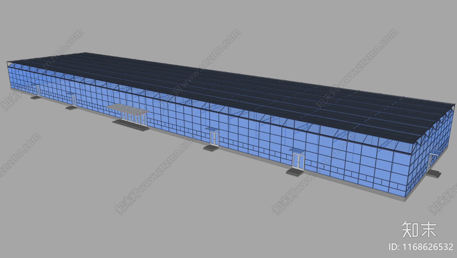 现代简约其他工业建筑SU模型下载【ID:1168626532】