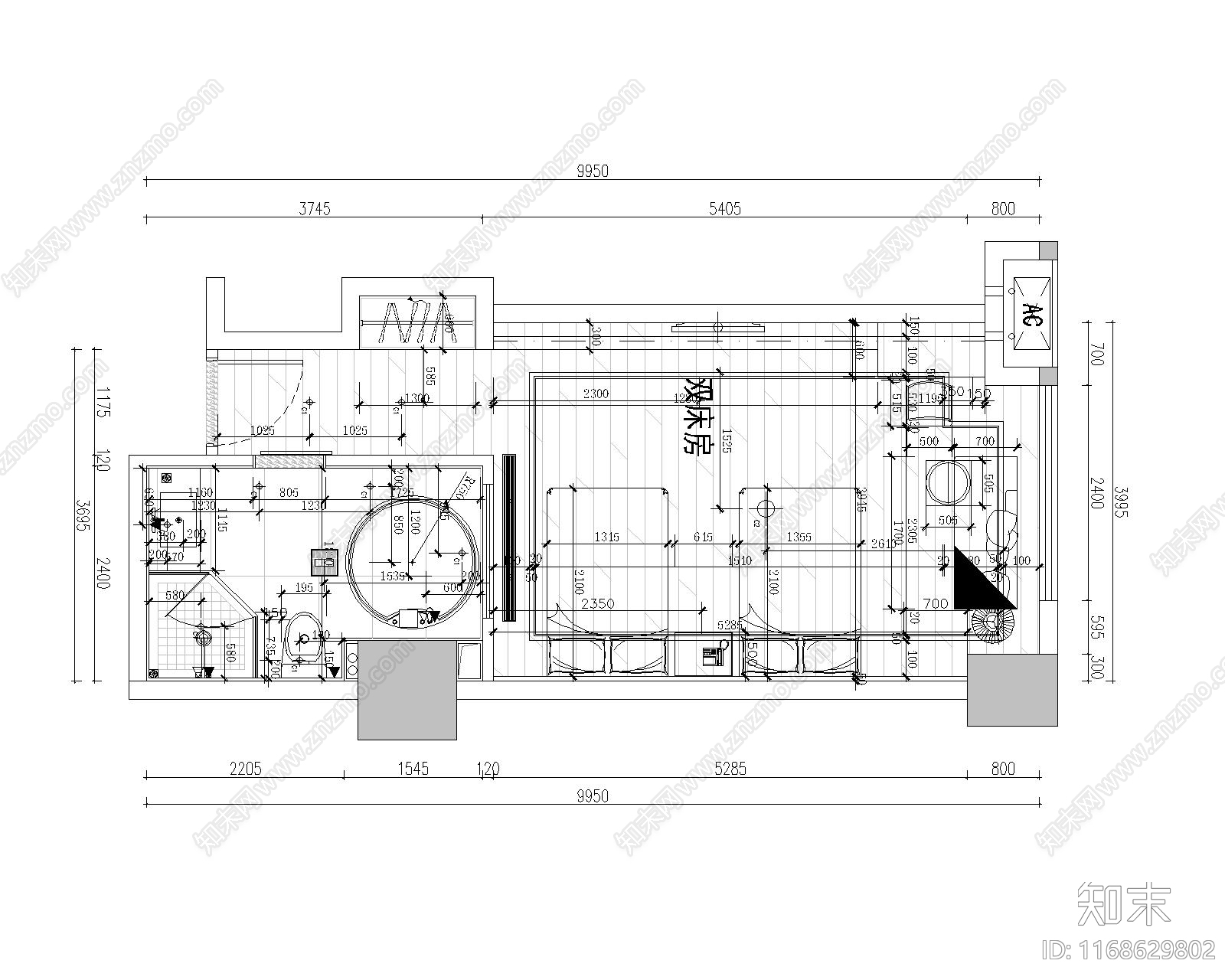 现代其他办公建筑施工图下载【ID:1168629802】