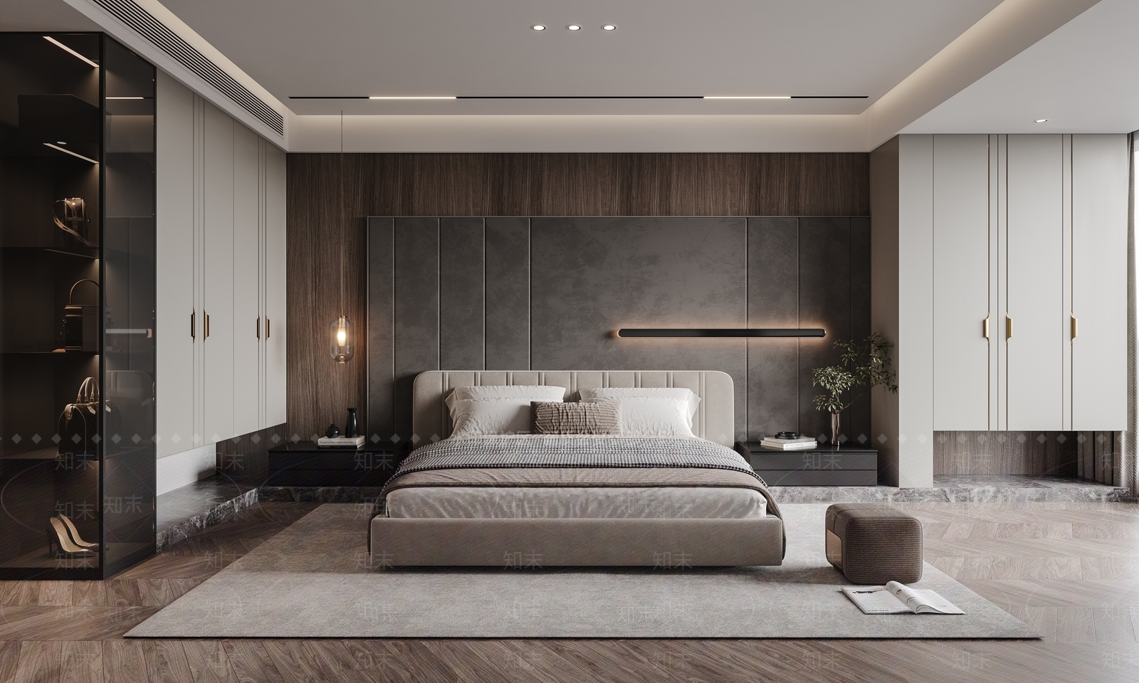 现代玄关3D模型下载【ID:1214696122】