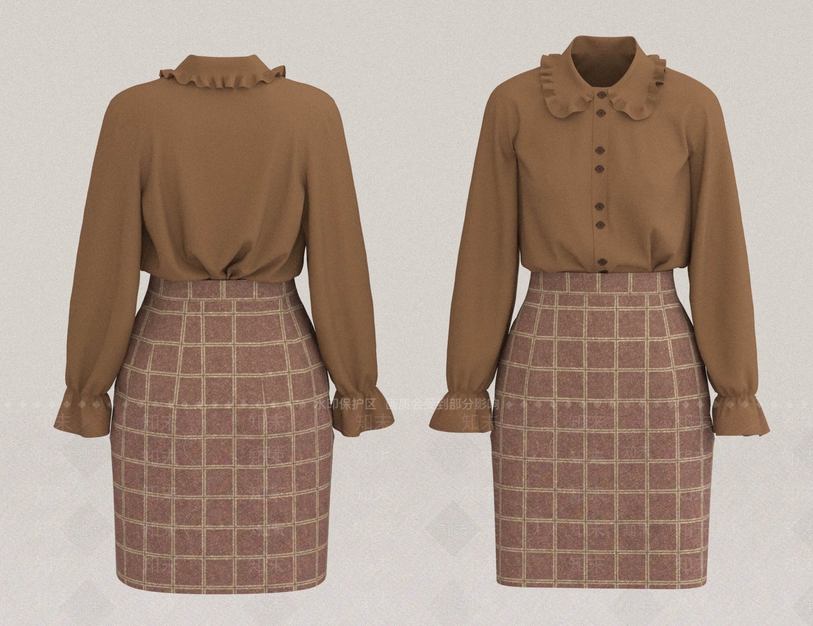 衣服3D模型下载【ID:1168643830】
