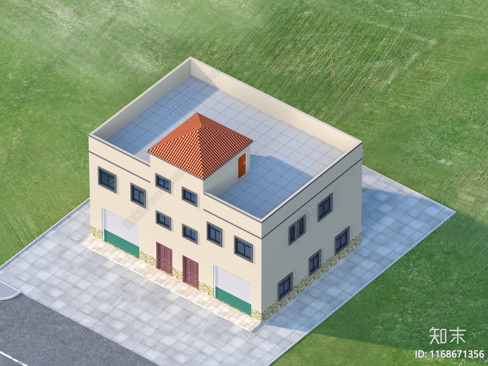 现代其他建筑外观3D模型下载【ID:1168671356】