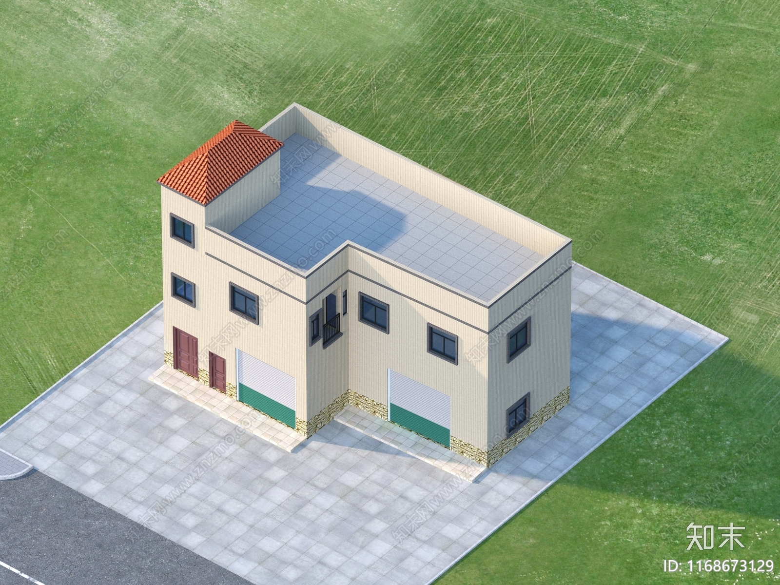 现代其他建筑外观3D模型下载【ID:1168673129】