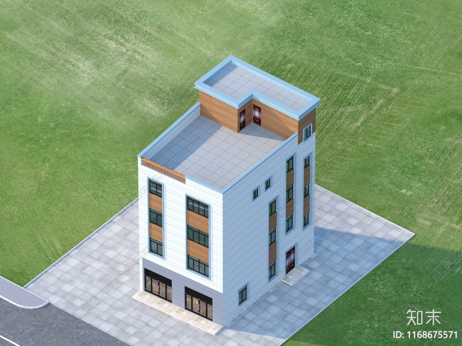 现代其他建筑外观3D模型下载【ID:1168675571】