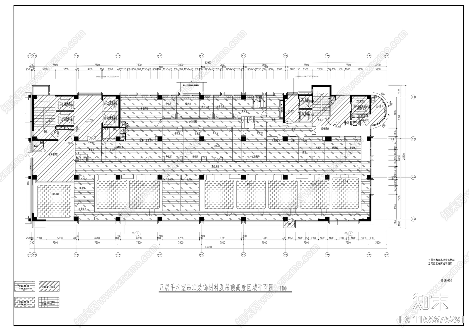 现代医院cad施工图下载【ID:1168676291】