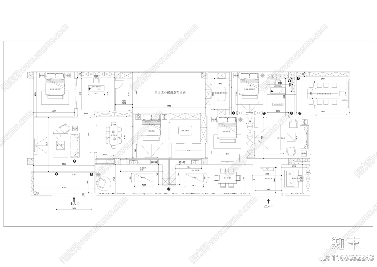 现代其他文化空间cad施工图下载【ID:1168692243】