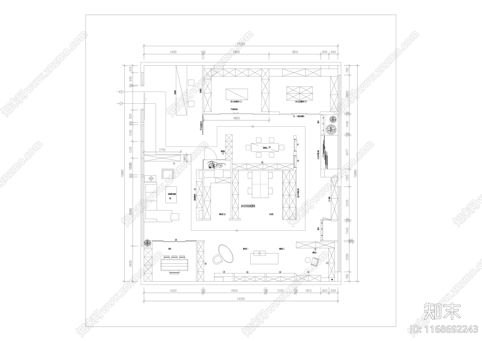 现代其他文化空间cad施工图下载【ID:1168692243】