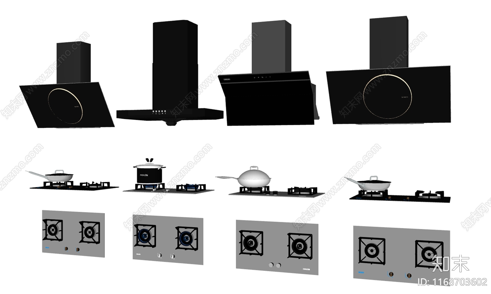 家用电器组合SU模型下载【ID:1168703602】