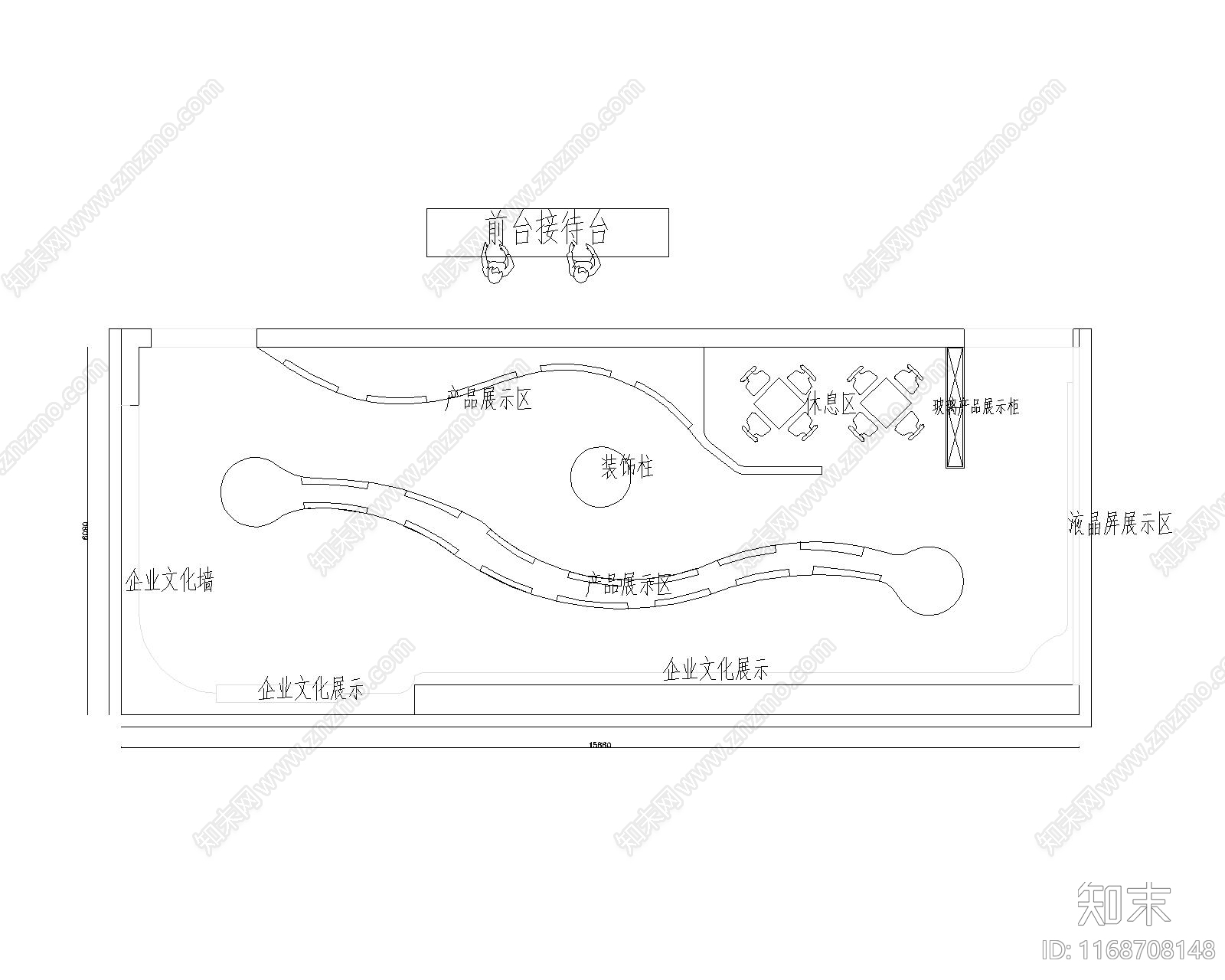 现代其他商业建筑cad施工图下载【ID:1168708148】