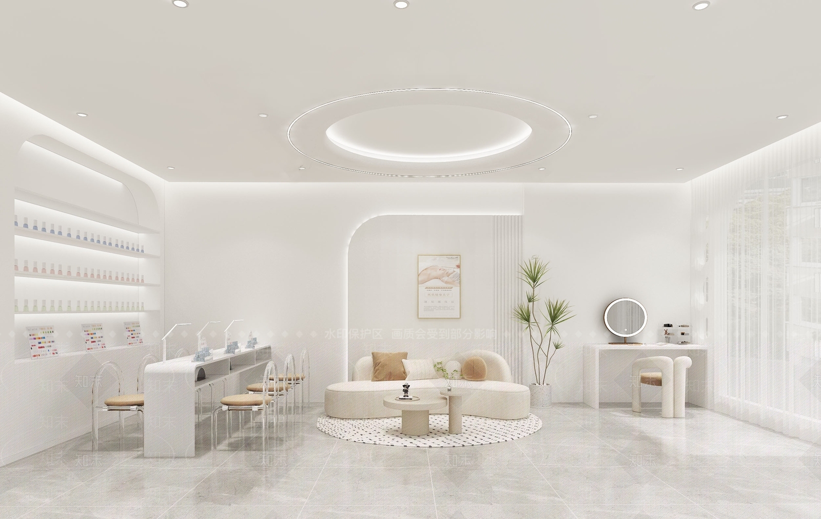 现代轻奢其他商业空间3D模型下载【ID:1168708526】