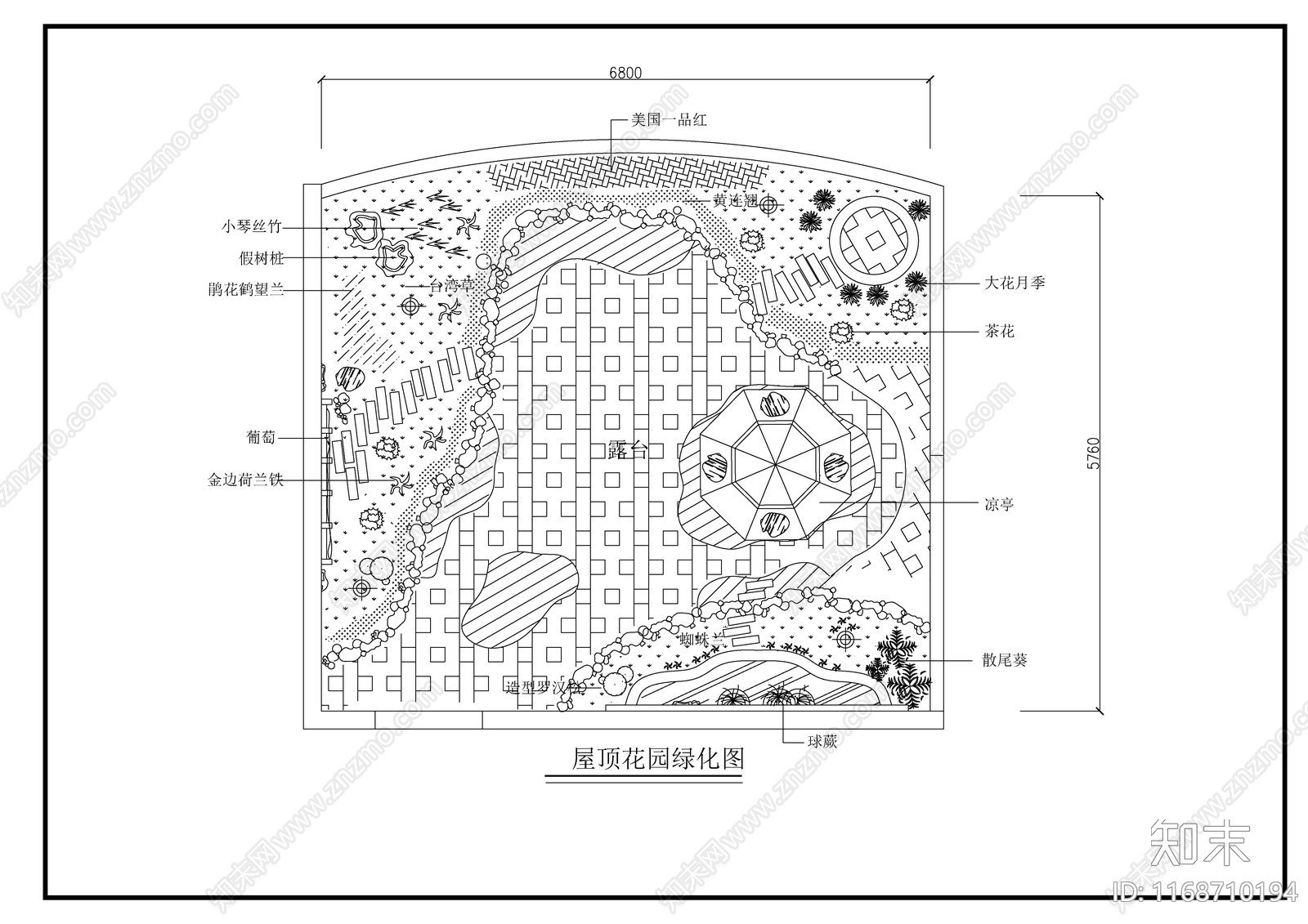 现代新中式整体家装空间cad施工图下载【ID:1168710194】