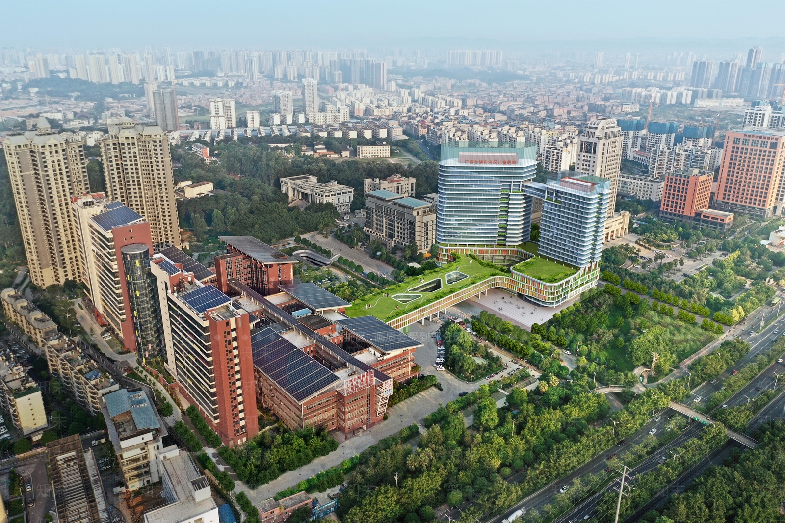 现代医院建筑SU模型下载【ID:1168715000】