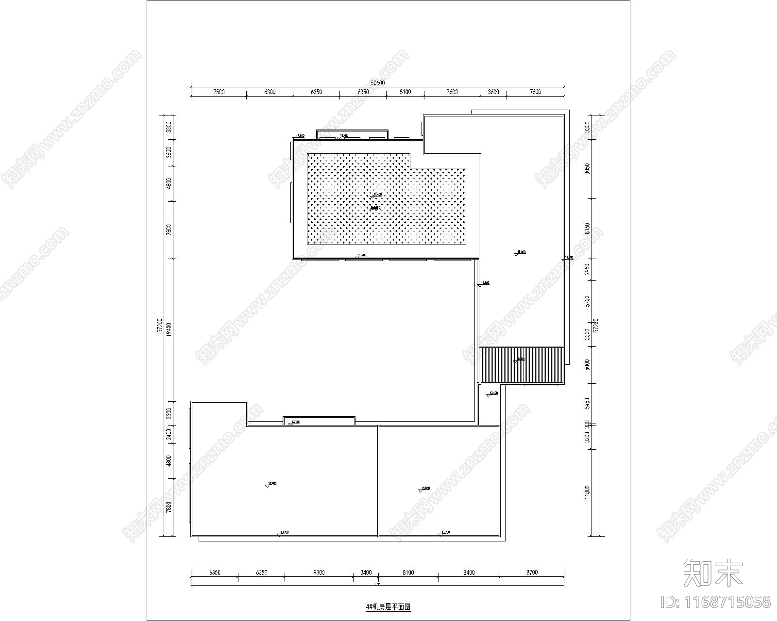 现代幼儿园建筑施工图下载【ID:1168715058】