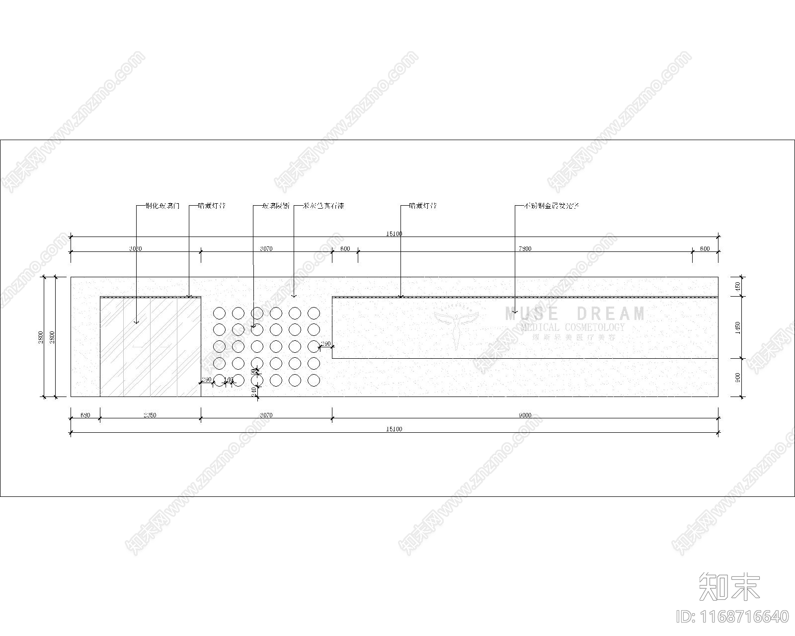 现代住宅楼建筑cad施工图下载【ID:1168716640】