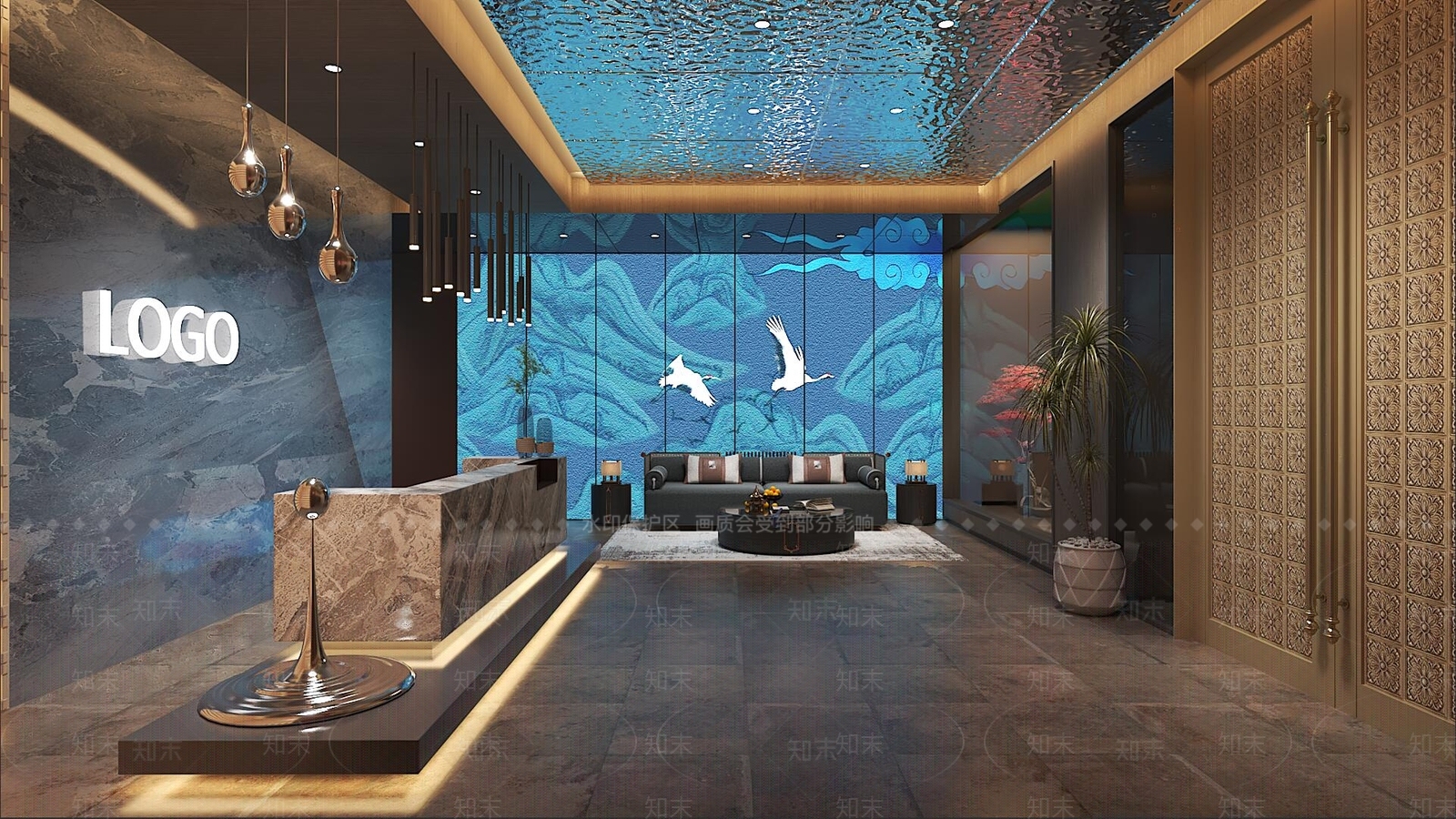 现代其他娱乐空间3D模型下载【ID:1168724807】