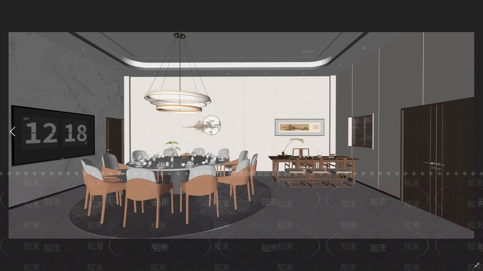 现代包厢SU模型下载【ID:1168744052】