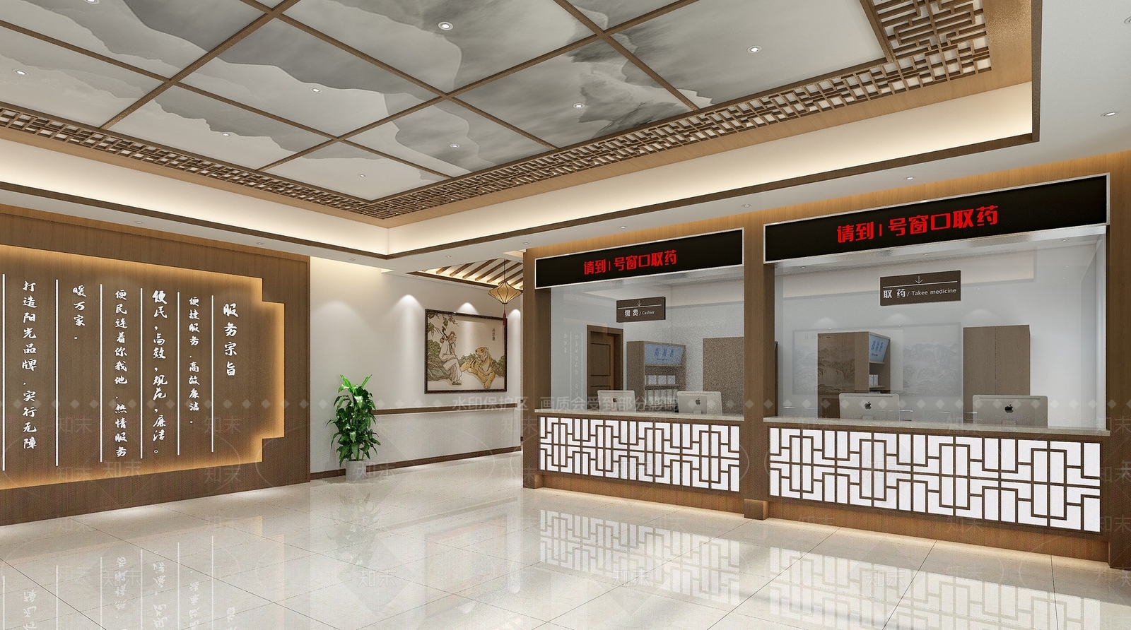 新中式医院3D模型下载【ID:1168727980】