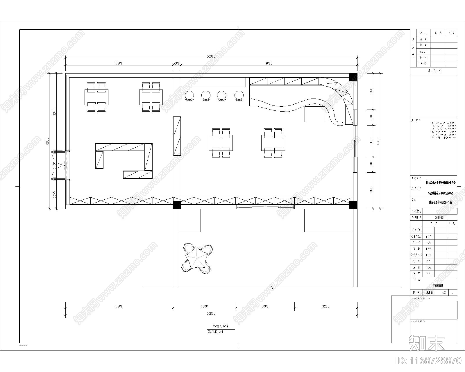 现代住宅楼建筑cad施工图下载【ID:1168728870】