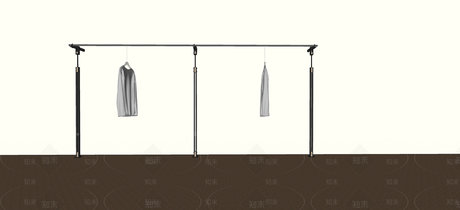 现代工业服装店SU模型下载【ID:1168731916】