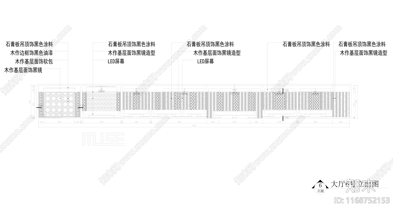 酒吧cad施工图下载【ID:1168752153】