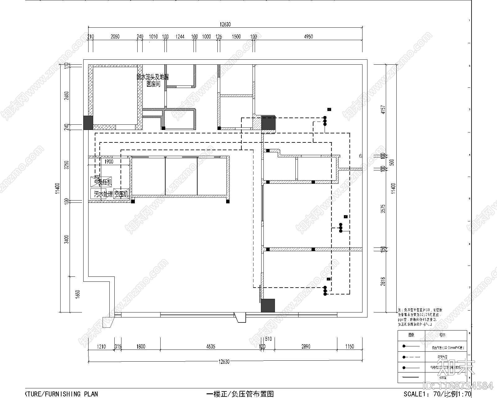 现代医院cad施工图下载【ID:1168754584】