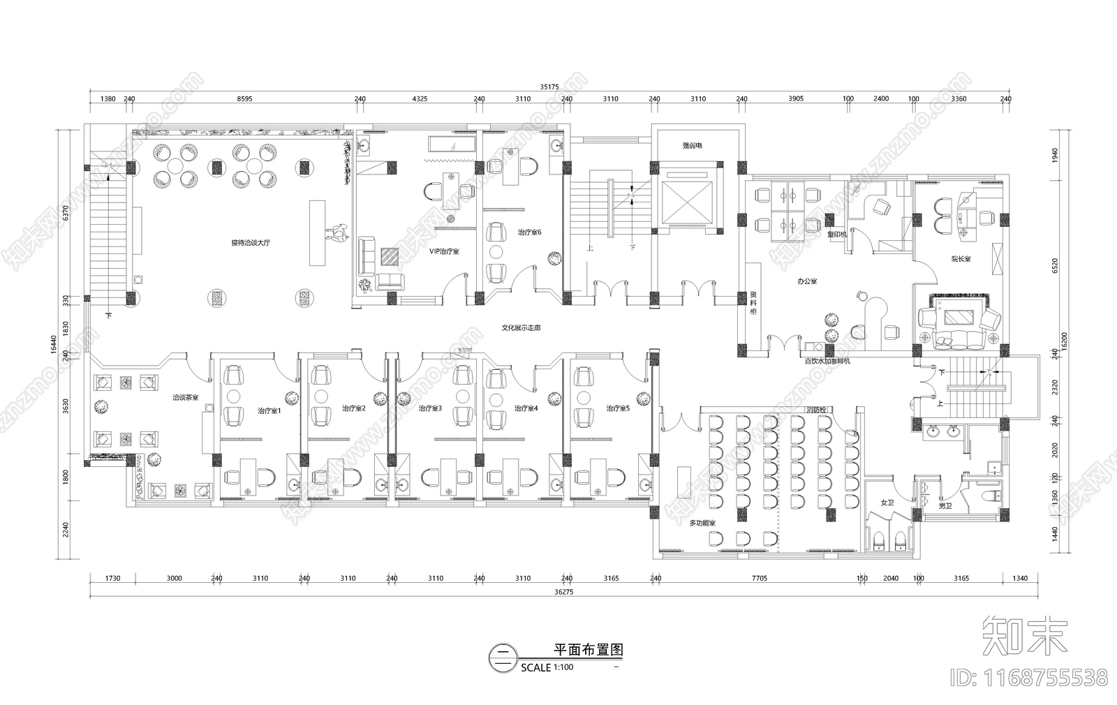 医院cad施工图下载【ID:1168755538】