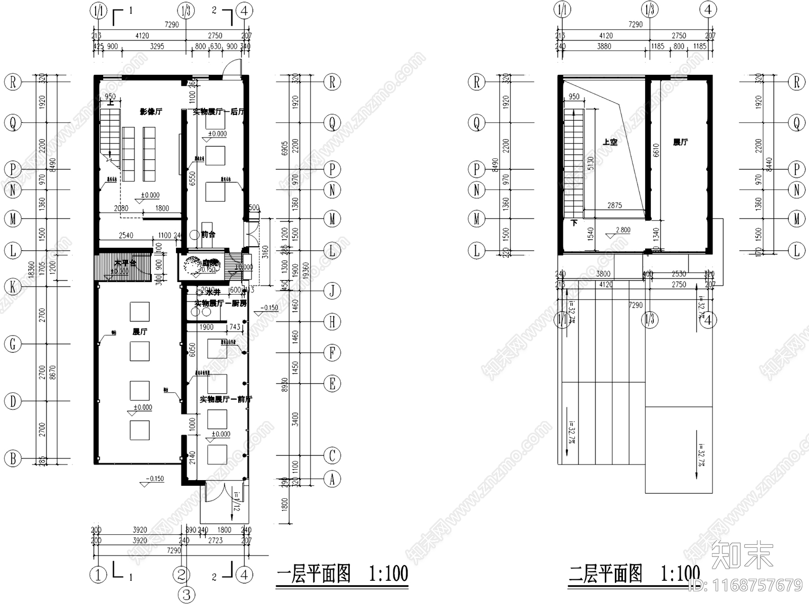 现代新中式其他文化建筑施工图下载【ID:1168757679】