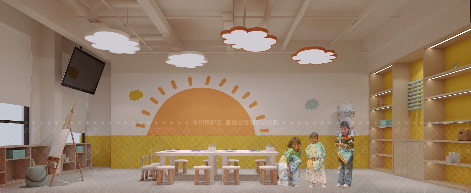 简约儿童乐园3D模型下载【ID:1214698401】