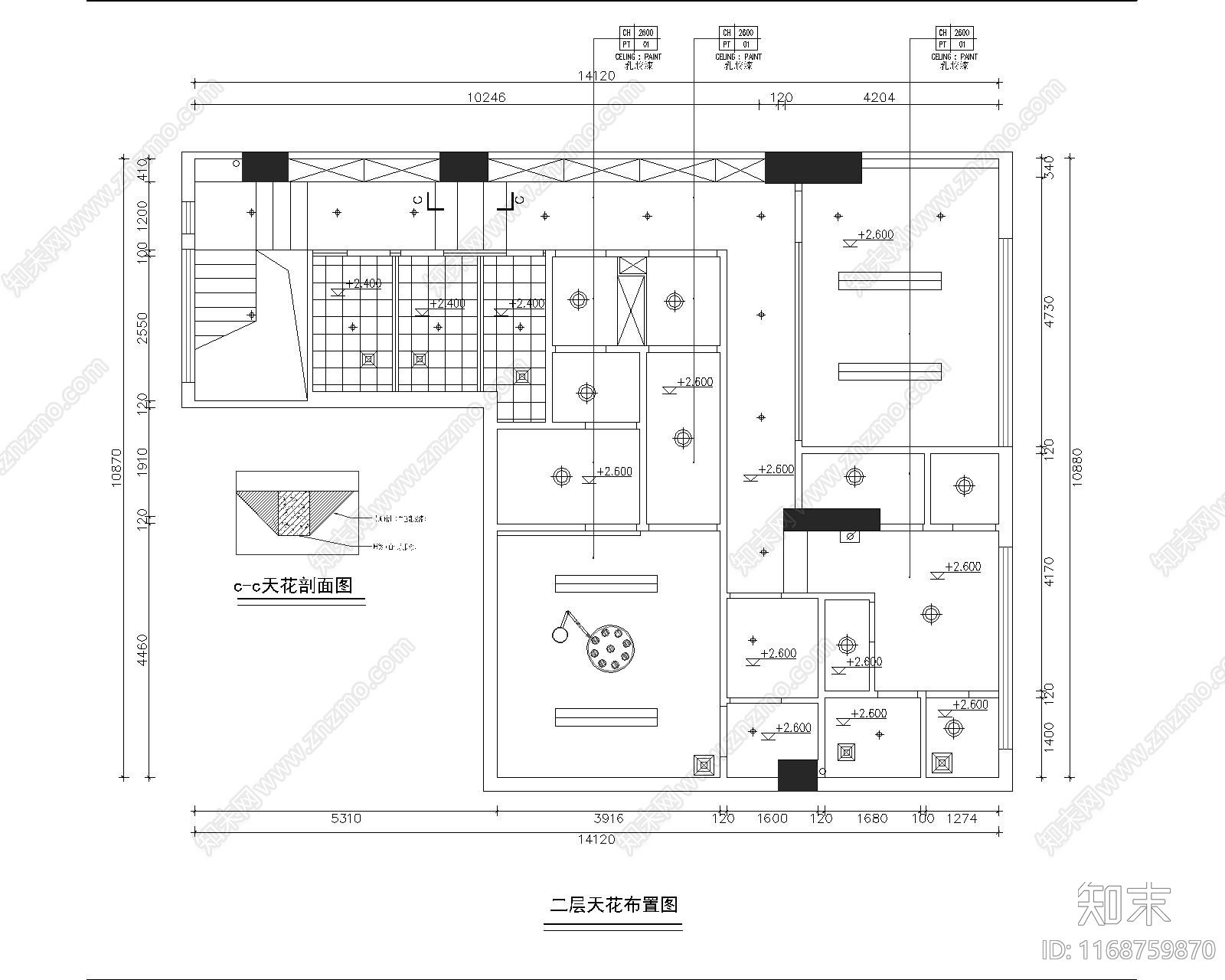 现代医院cad施工图下载【ID:1168759870】
