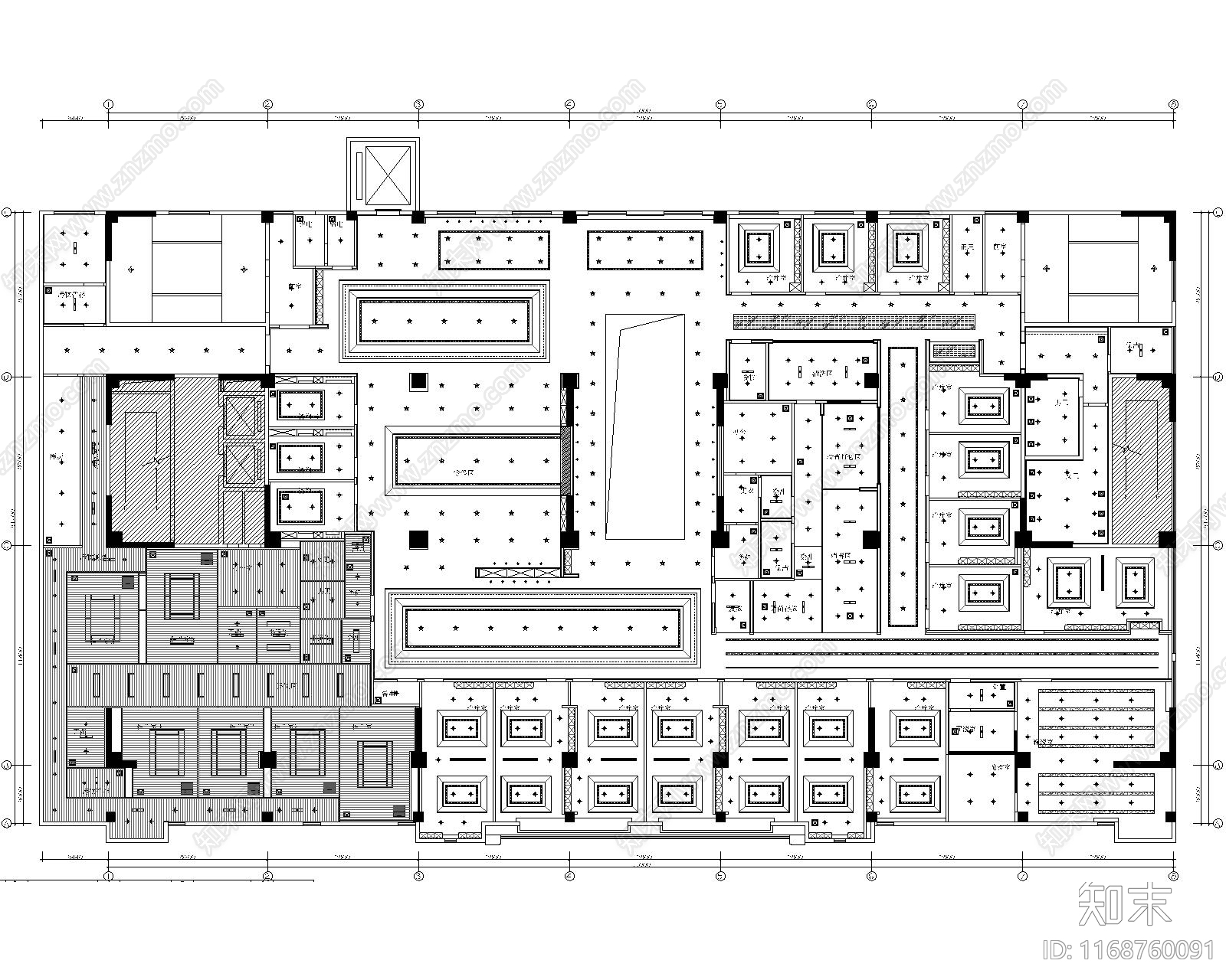 现代医院cad施工图下载【ID:1168760091】