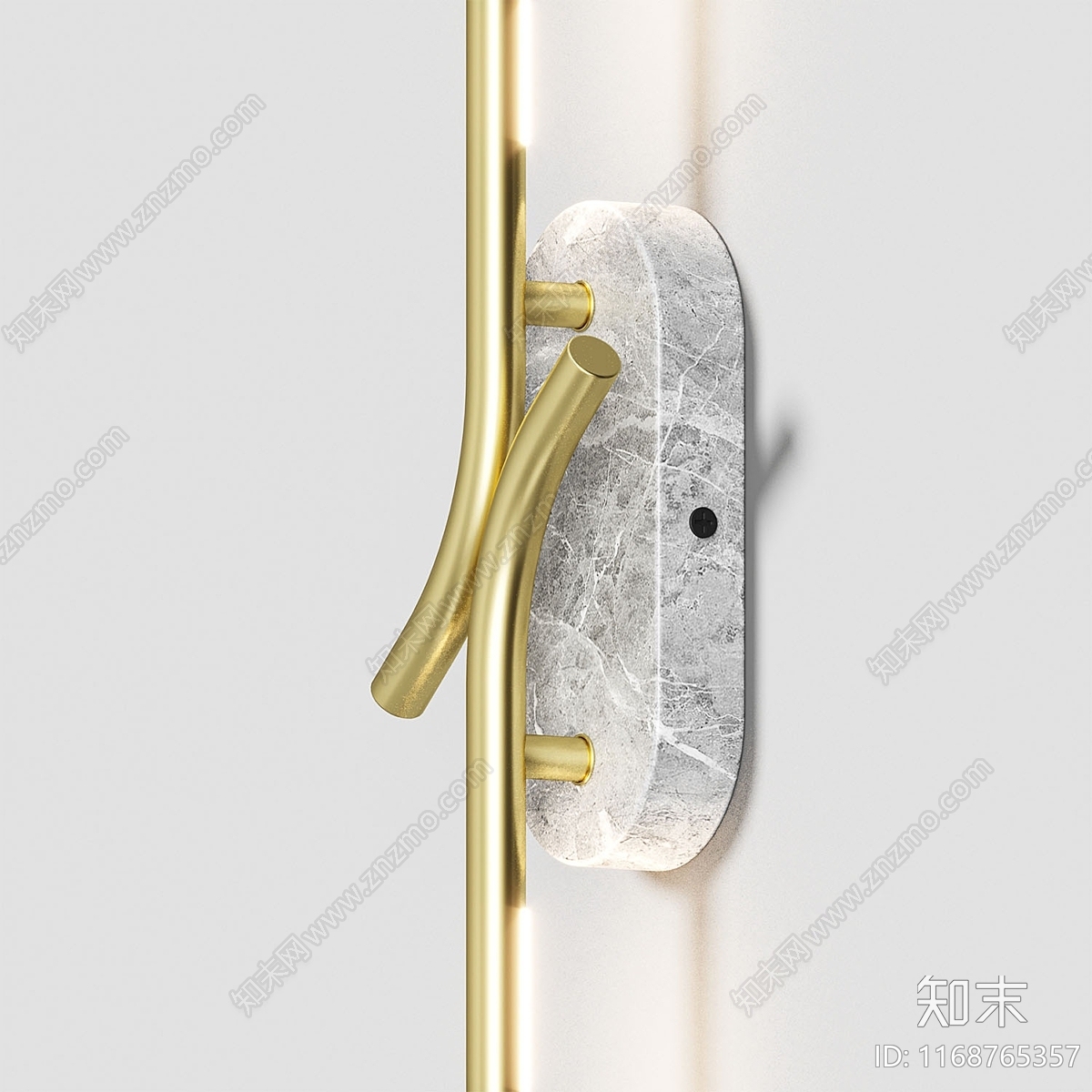 轻奢北欧壁灯3D模型下载【ID:1168765357】