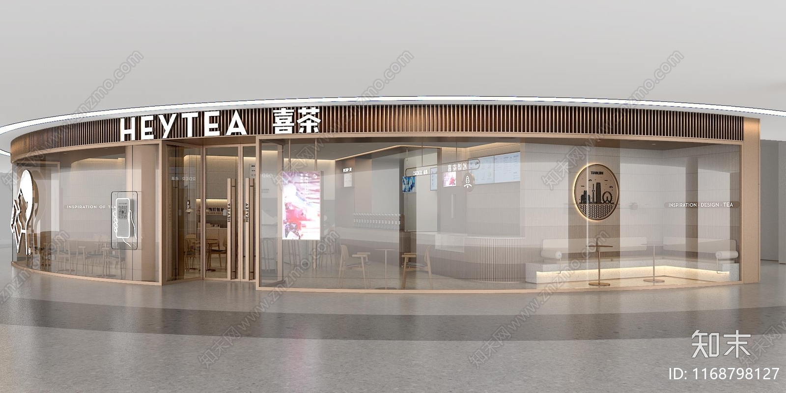 现代茶餐厅cad施工图下载【ID:1168798127】