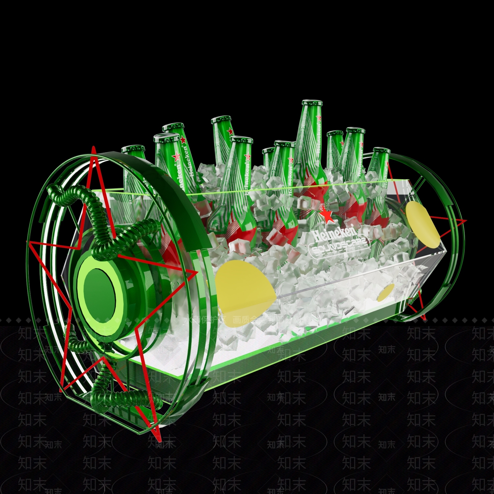 现代美陈3D模型下载【ID:1168798541】