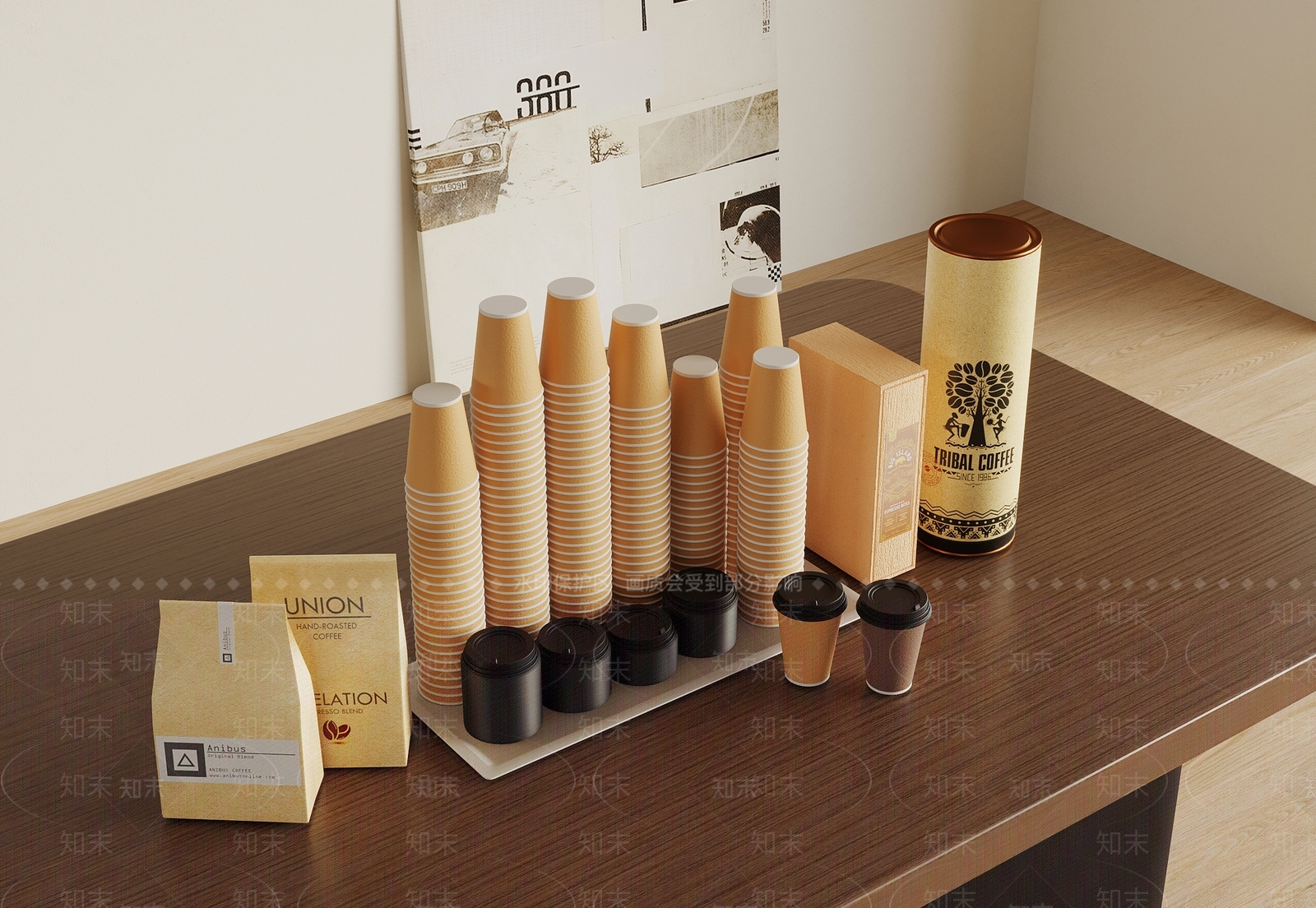 现代咖啡厅3D模型下载【ID:1168801693】