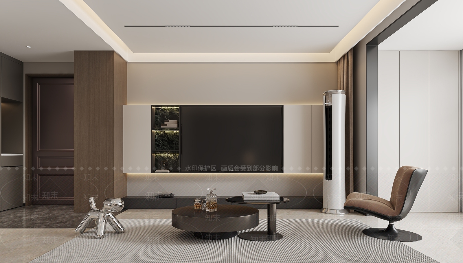 现代客餐厅3D模型下载【ID:1214698636】