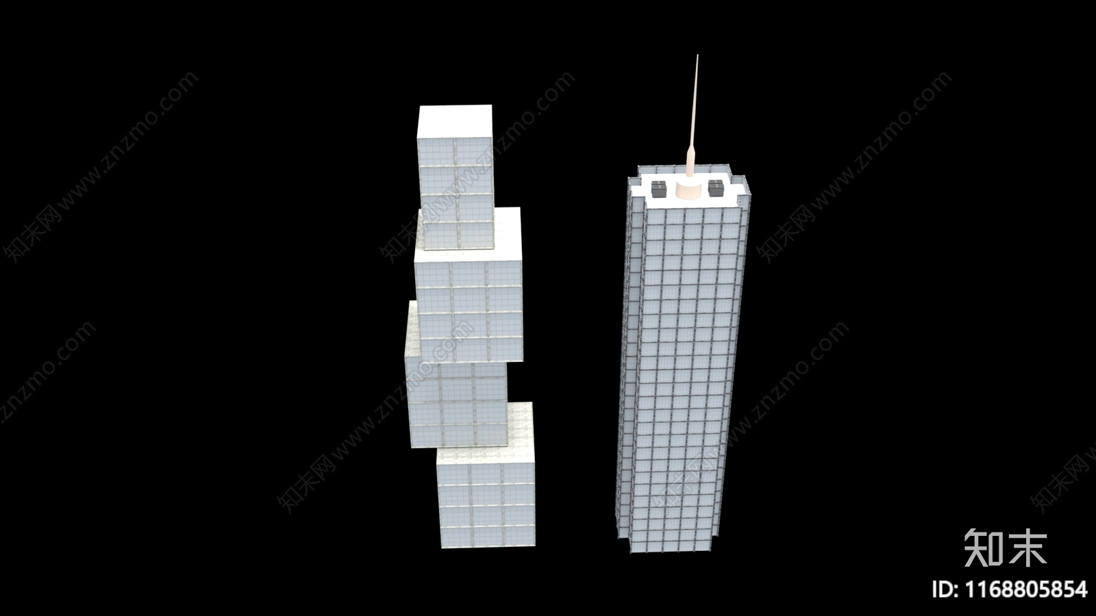 艺术风格建筑3D模型下载【ID:1168805854】