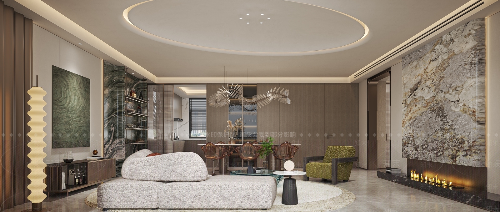 现代会议室3D模型下载【ID:1214698789】
