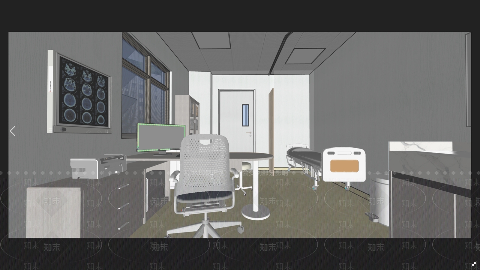 现代医院SU模型下载【ID:1168816273】