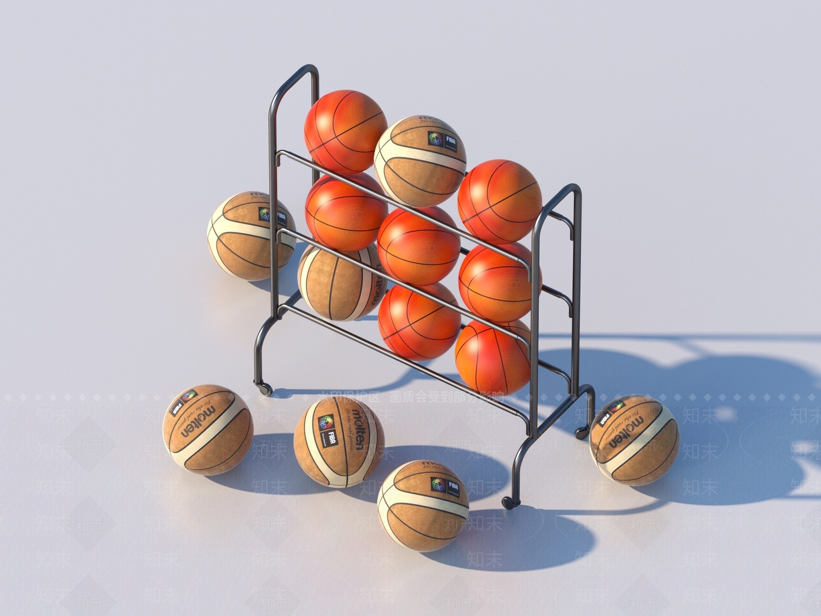运动器材3D模型下载【ID:1168817947】