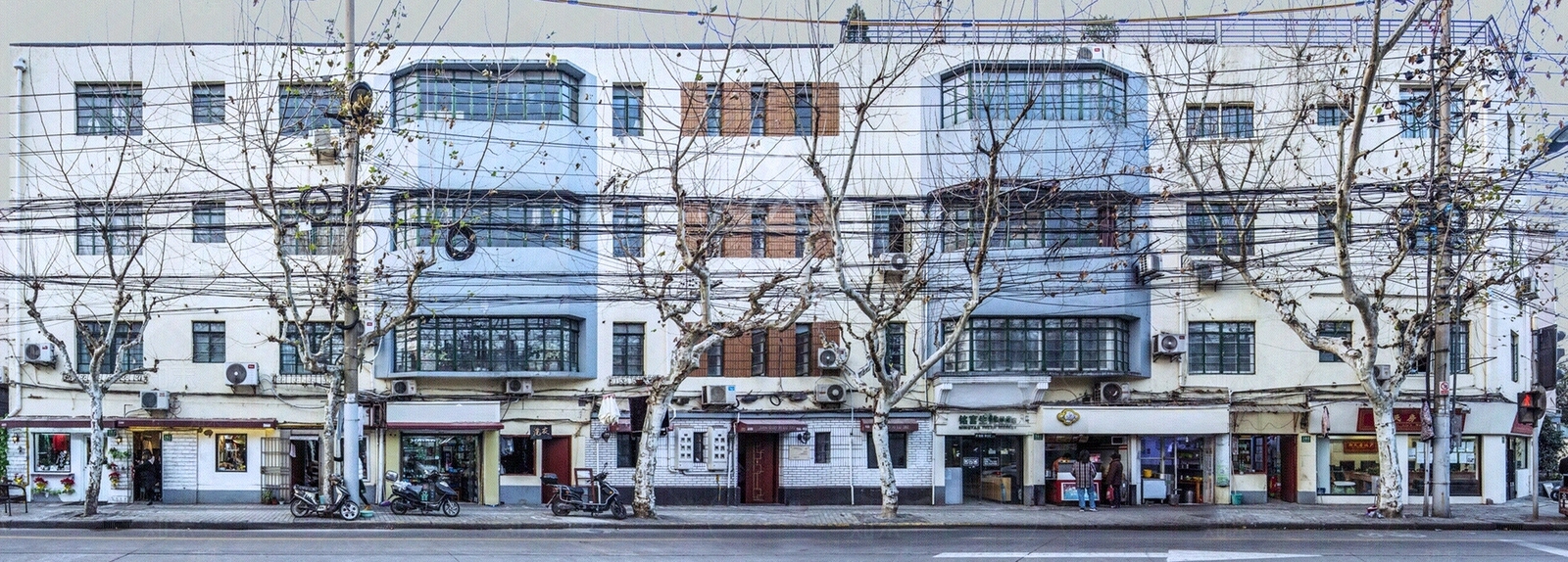 现代街道外景贴图下载【ID:1168818387】