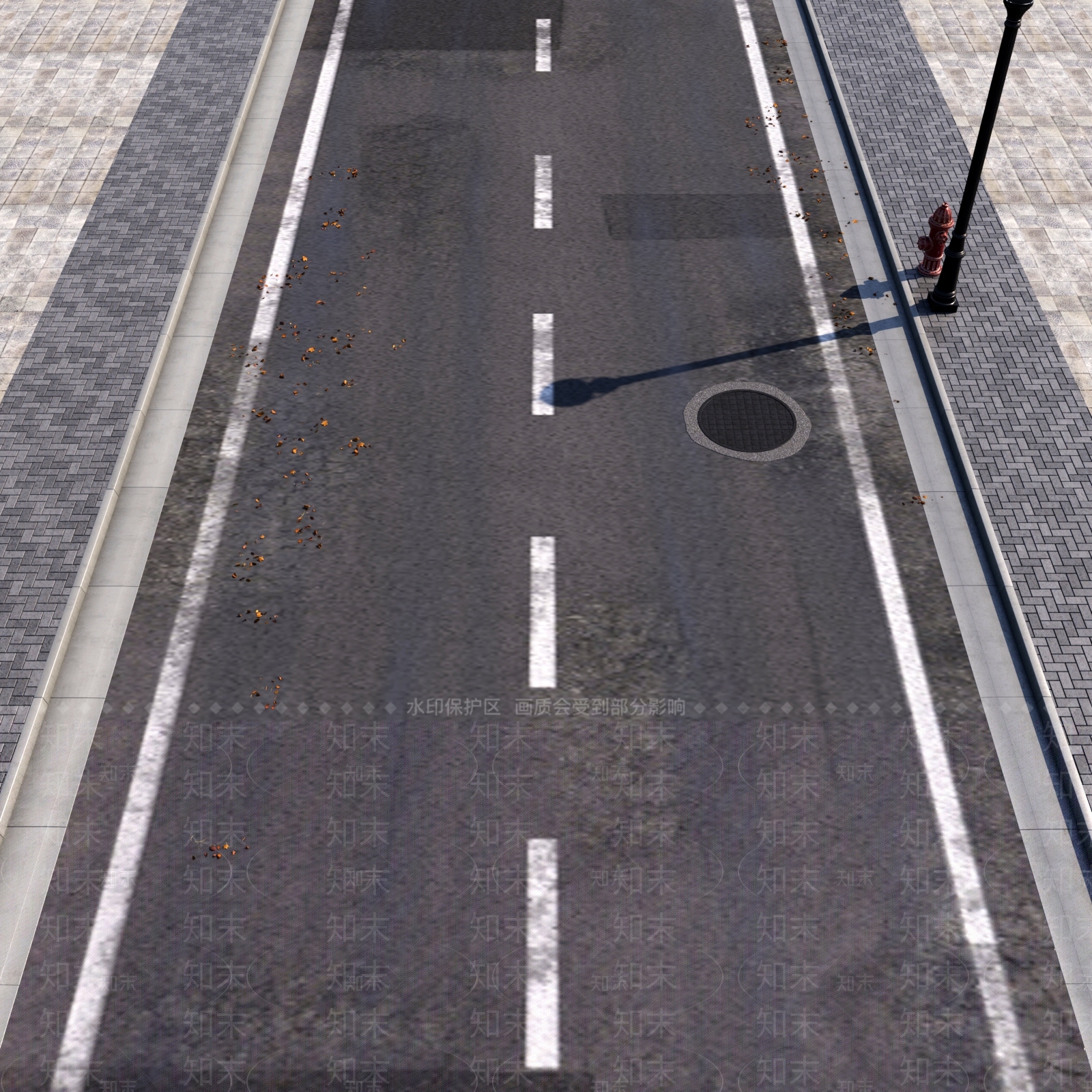 现代道路SU模型下载【ID:1168821587】