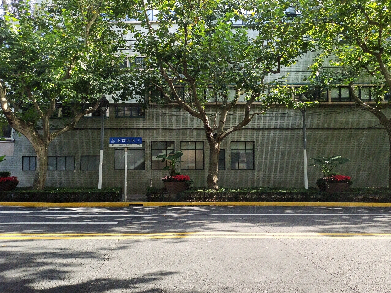 现代街道外景贴图下载【ID:1168822304】